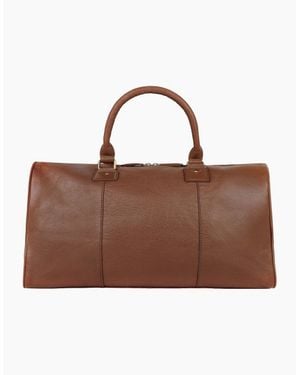 Lakeland Leather Explorer Medium Holdall - Brown