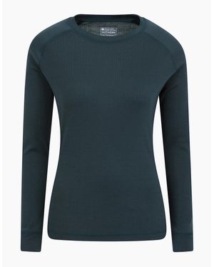 Mountain Warehouse Ladies Talus Long-Sleeved Top - Blue