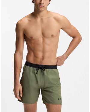 BOSS Boss Starfish Swim Shorts - Green