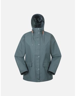 Mountain Warehouse Ladies Misty Waterproof Jacket - Blue