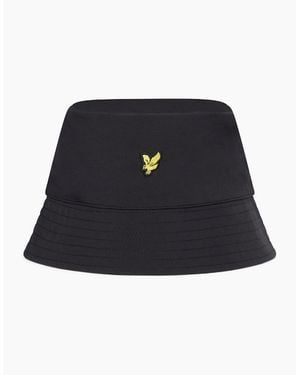 Lyle & Scott Reversible Bucket Hat - Blue