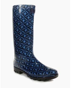 Regatta Lady Wenlock Wellington Boots With Lug Sole - Blue