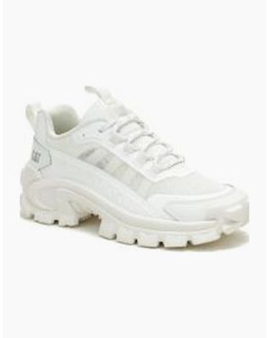 Caterpillar Intruder P312338 Lightning Mesh Bright Trainers - White