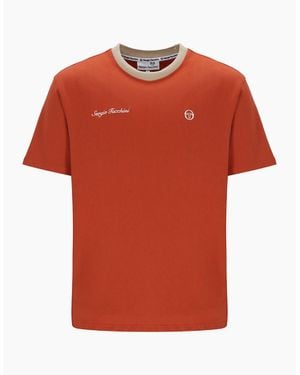 Sergio Tacchini Berto T-Shirt - Orange