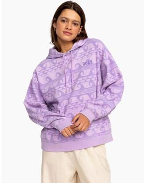 Roxy That Girl Beautiful Hoodie - Purple