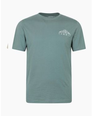 Mountain Warehouse Reach The Summit Graphic T-Shirt - Green