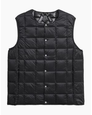 Taion Original Crew Neck Down Vest - Black