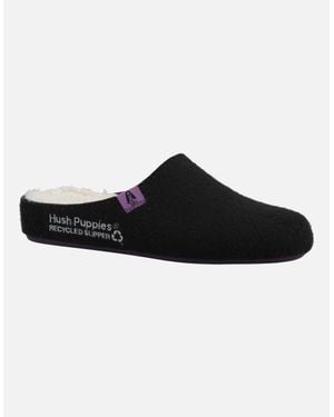 Hush Puppies The Good Slipper Slippers - Black