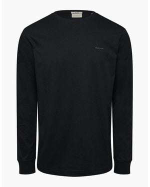GANT Slm Merc Jsy Ls - Blue