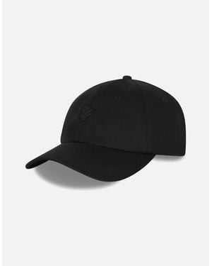 Lyle & Scott Tonal Eagle Baseball Cap - Black
