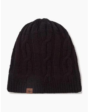 SealSkinz Blakeney Waterproof Cold Weather Cable Knit Beanie - Black