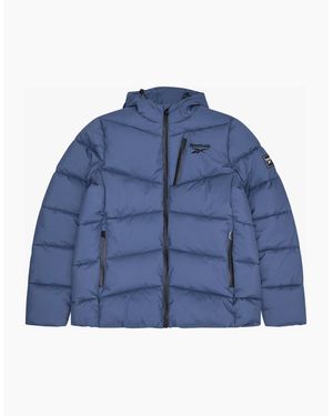 Reebok Rb1567 Stretch Puffer Jacket - Blue