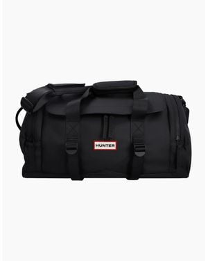 HUNTER Downpour Cabin Barrel Bag - Black