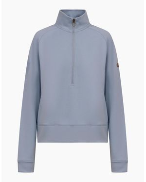Trespass Ladies Pipa Quarter Zip Top - Blue