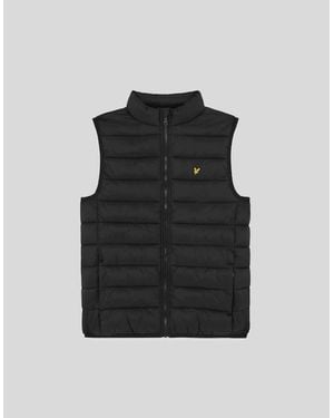 Lyle & Scott Lightweight Padded Gilet - Black