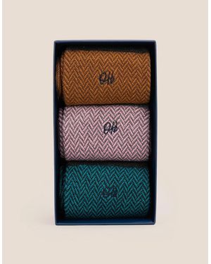 Oswin Hyde Herringbone - Multicolour