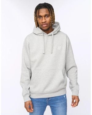 SIKSILK Logo Hood - White