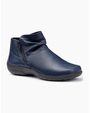 Hotter Murmur Ankle Boots - Blue