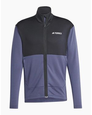 adidas Terrex Fleece Jacket - Blue