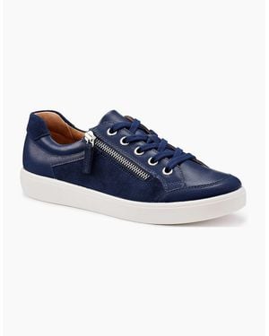 Hotter Chase Ii Extra Wide Fit Trainers - Blue