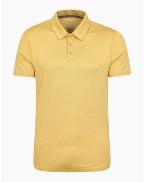 Mountain Warehouse Agra Stripe Polo Shirt - Yellow