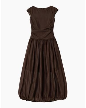 no emotions The Dora Dress - Brown