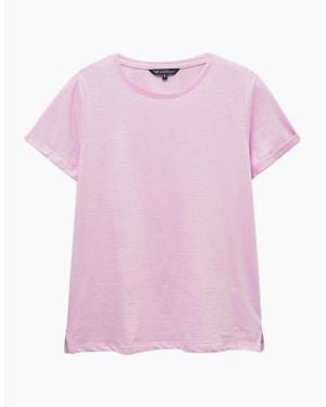 Crew Perfect Crew Slub T-Shirt - Pink