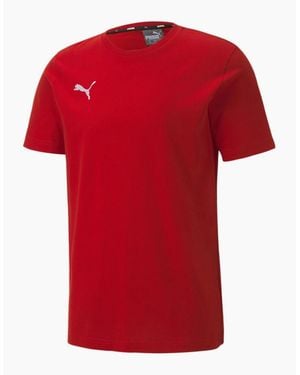 PUMA Teamgoal 23 Casuals Tee T Shirt - Red