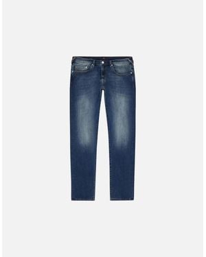 Paul Smith Ps Tapered Fit Antique Wash Jeans - Blue