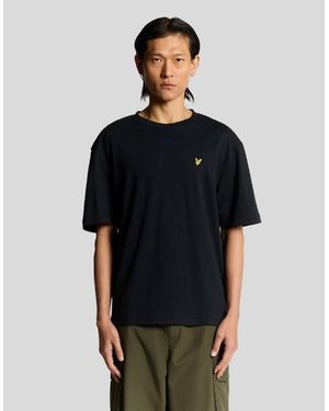 Lyle & Scott Ultra Soft Cotton Blend T-Shirt - Black
