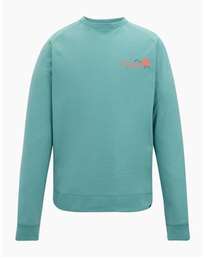 Regatta Nithsdale Back Print Sweatshirt - Blue