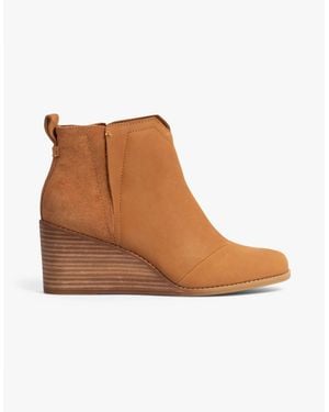 TOMS Clare Boots Tan - Brown