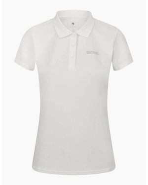 Regatta Ladies Maverick V Polo Shirt - White