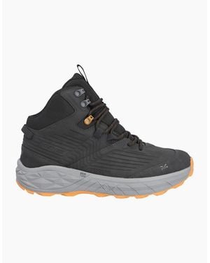 Hi-Tec Fuse Trek Mid Hiking Boots Steel /Charcoal Bright Marigold - Black
