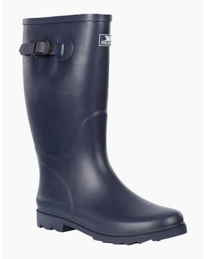 Trespass Recon X Waterproof Rubber Wellington Boots - Blue