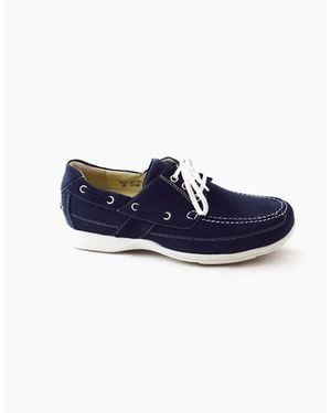 Waldläufer Denver 526001 Deck Shoe - Blue