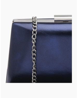 Lotus Bliss Clutch Bag - Blue