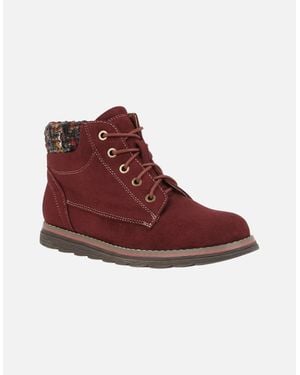Lotus Sycamore Ankle Boots - Red