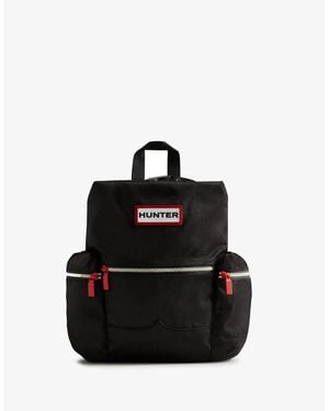 HUNTER Nylon Mini Topclip Backpack - Black