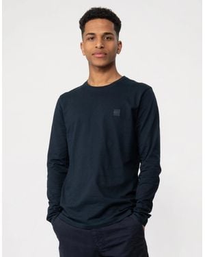 BOSS Boss Tacks Long-Sleeved T-Shirt - Black