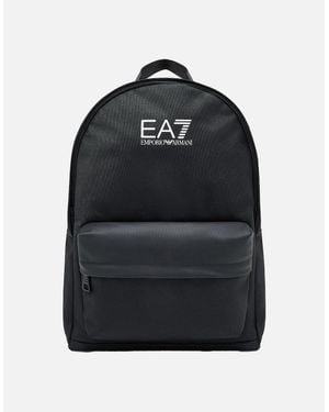 EA7 Emporio Armani Core Round Backpack - Black