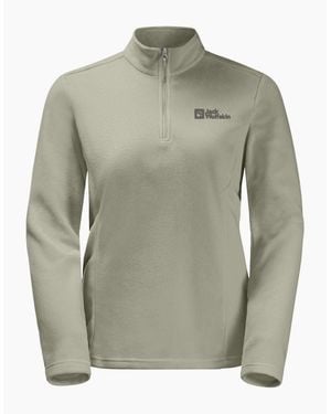 Jack Wolfskin Taunus Half Zip Pullover Fleece - Green