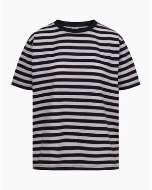 Trespass Ladies Jemima Striped Casual T-Shirt - Blue