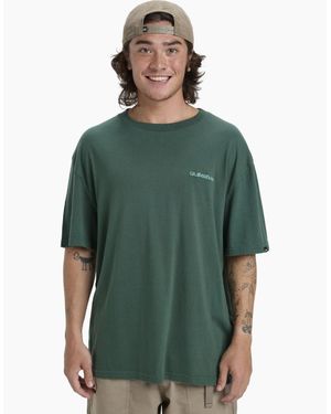 Quiksilver Salt Water Short Sleeve T-Shirt - Green