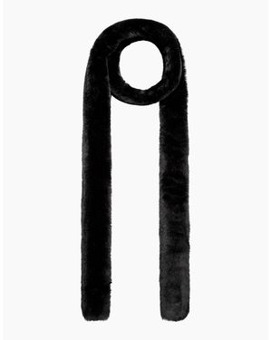 Nooki Design Pasha Faux Fur Scarf - Black