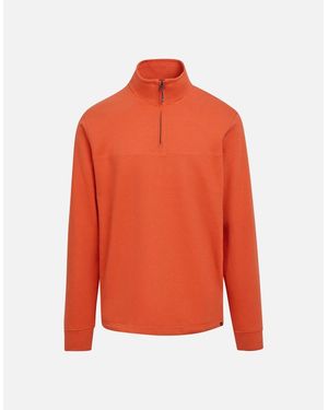 Regatta Agilno Half Zip Fleece Top - Orange