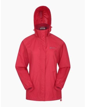 Mountain Warehouse Ladies Pakka Ii Waterproof Jacket - Red
