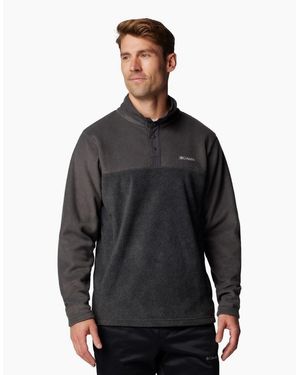 Columbia Steens Mountain Half Snap Ii Fleece Jacket - Black