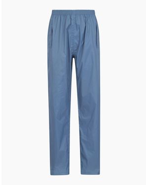 Mountain Warehouse Ladies Pakka Waterproof Over Trousers - Blue