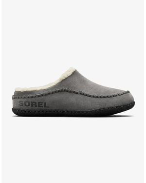 Sorel Lanner Ridge Iii Mules Quarry - Grey
